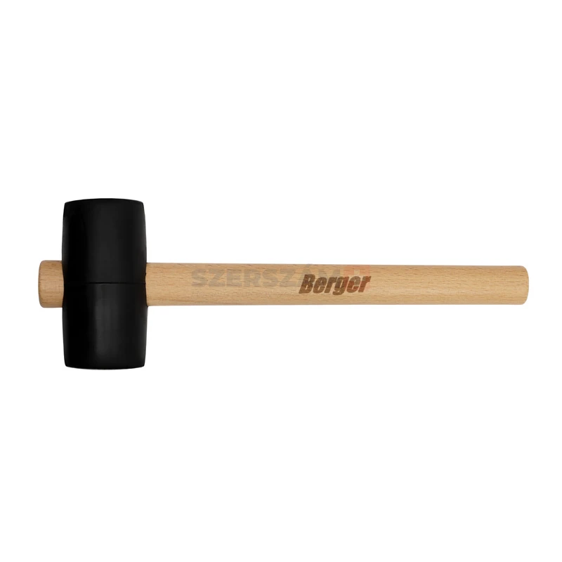 BERGER gumikalapács 680g d65 fekete