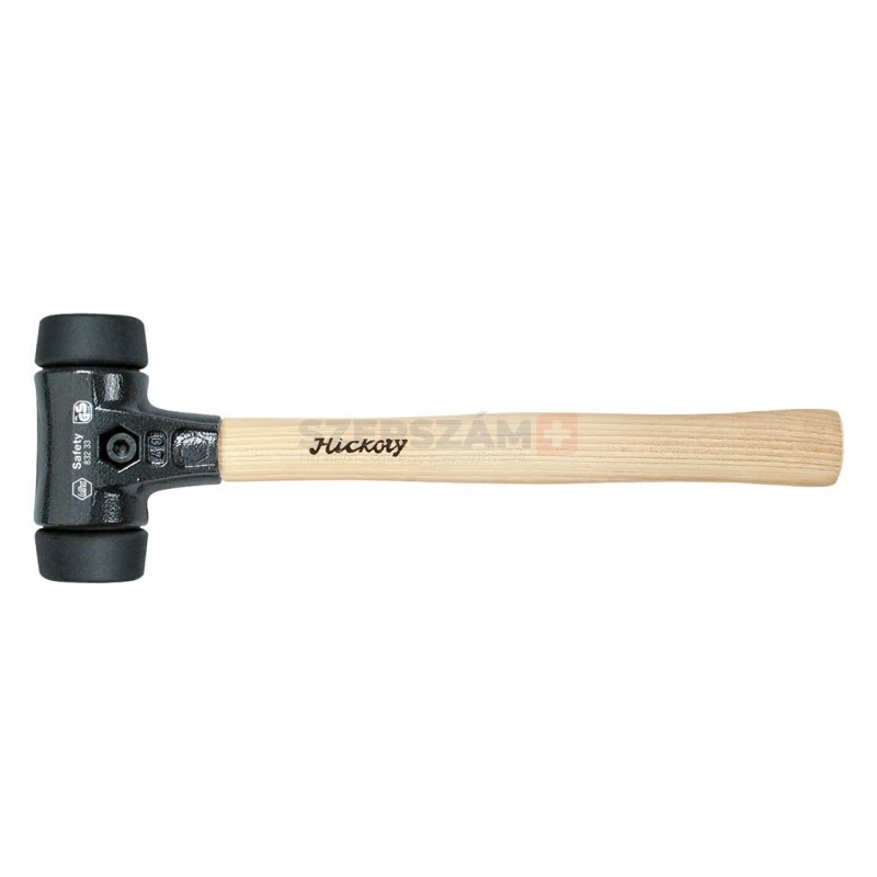 WIHA cserélhető gumi fejes kalapács fekete 640g d40 832-33/No.26431/10140