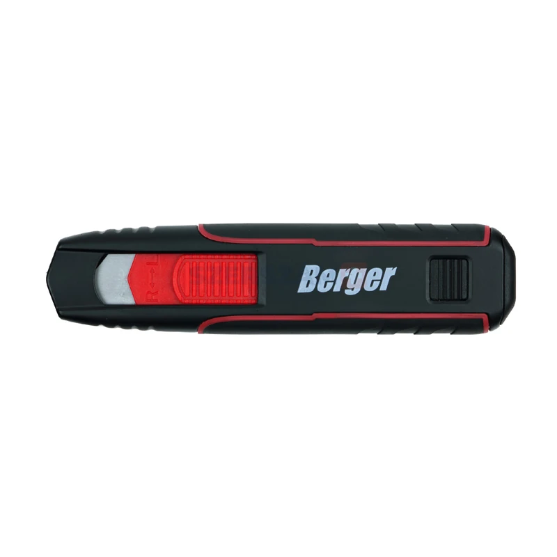 BERGER 2in1 fémházas biztonsági kés SK5 2+2 trapéz/horgas pengével ZK9603-SB