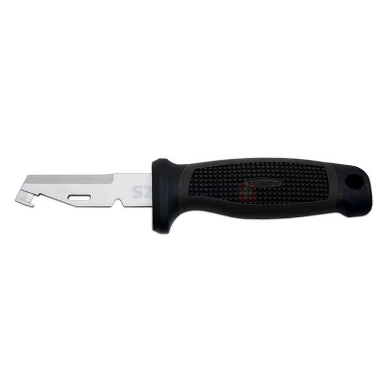 MIKOV Quatro 349-NH-1 kábelcsupaszító kés tokkal fekete 2x78/174mm 126094
