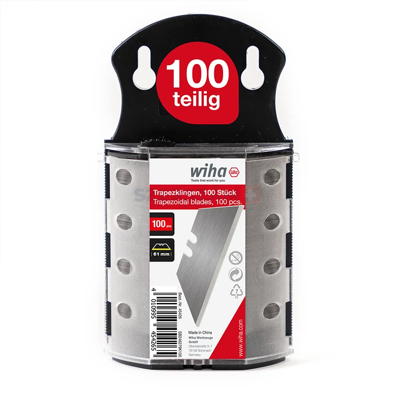 WIHA trapéz penge adagoló dobozban 100 db SB246-279K/No.45426