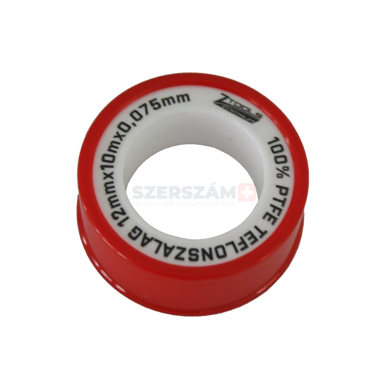 Z-TOOLS PTFE teflonszalag 10mx12mm/0,075mm