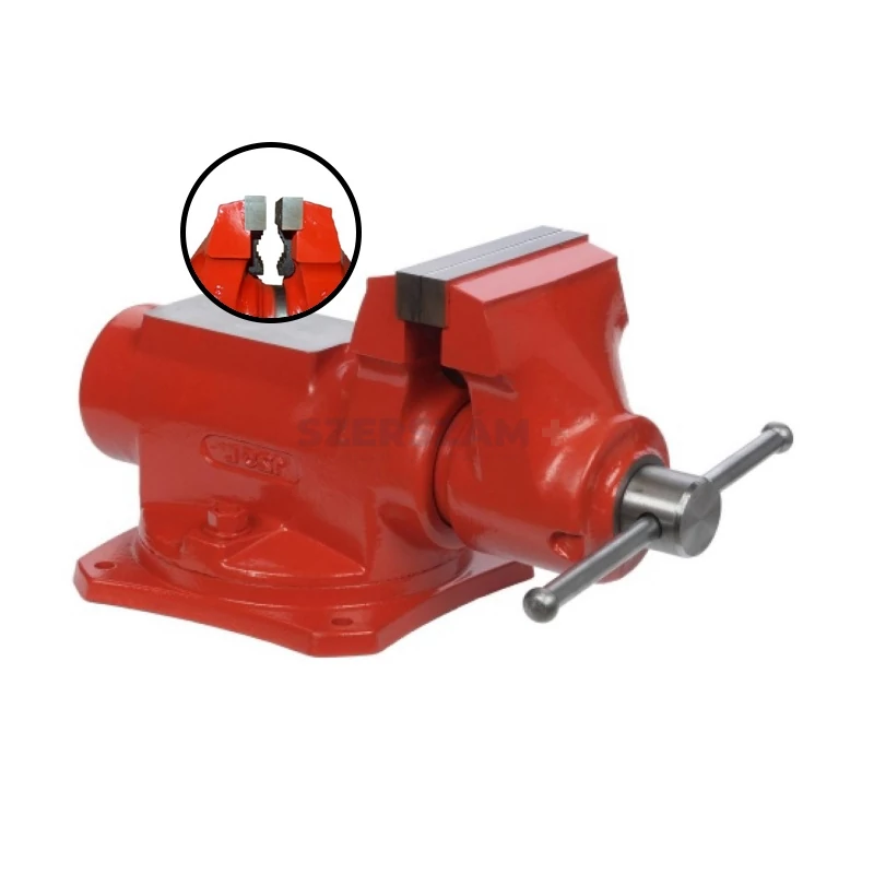 YORK párhuzamsatu forgózsámolyos csőbefogóval 150mm ST T