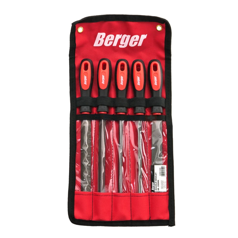 BERGER Reszelő készlet 5r. 200mm
