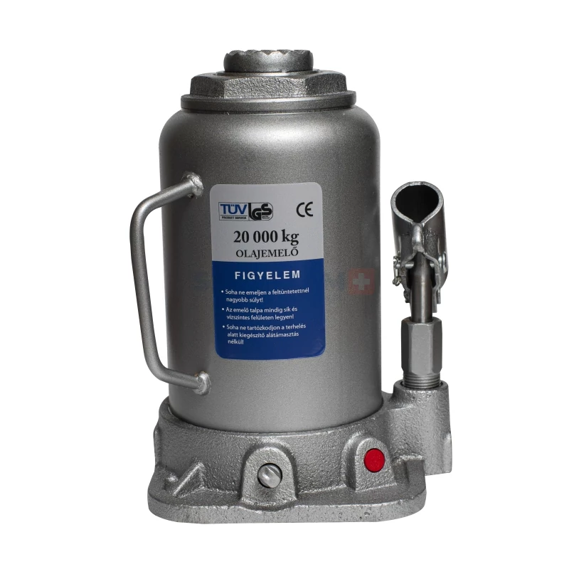 Palack olajemelő alacsony profilos 20t 217/130/407mm