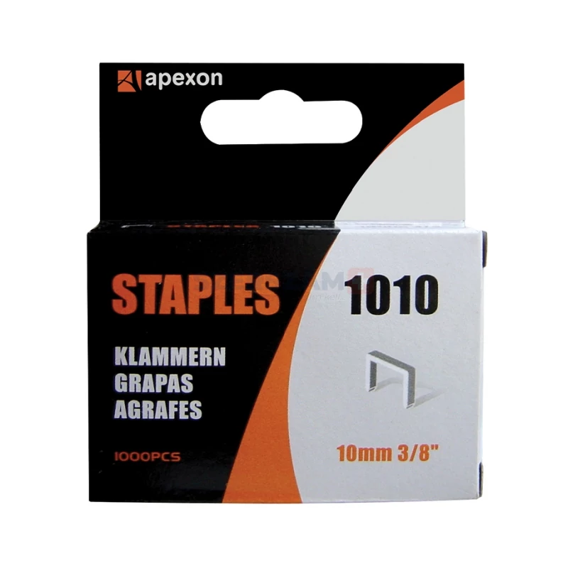 APEXON tűzőgépkapocs 10mm 1000db 1010/M (Rapid53)