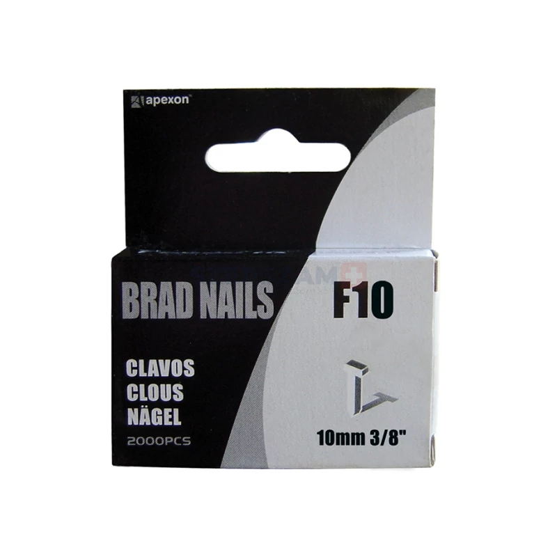 APEXON tűzőgépszeg 10x2,1x1,1mm 2000db F10/2M