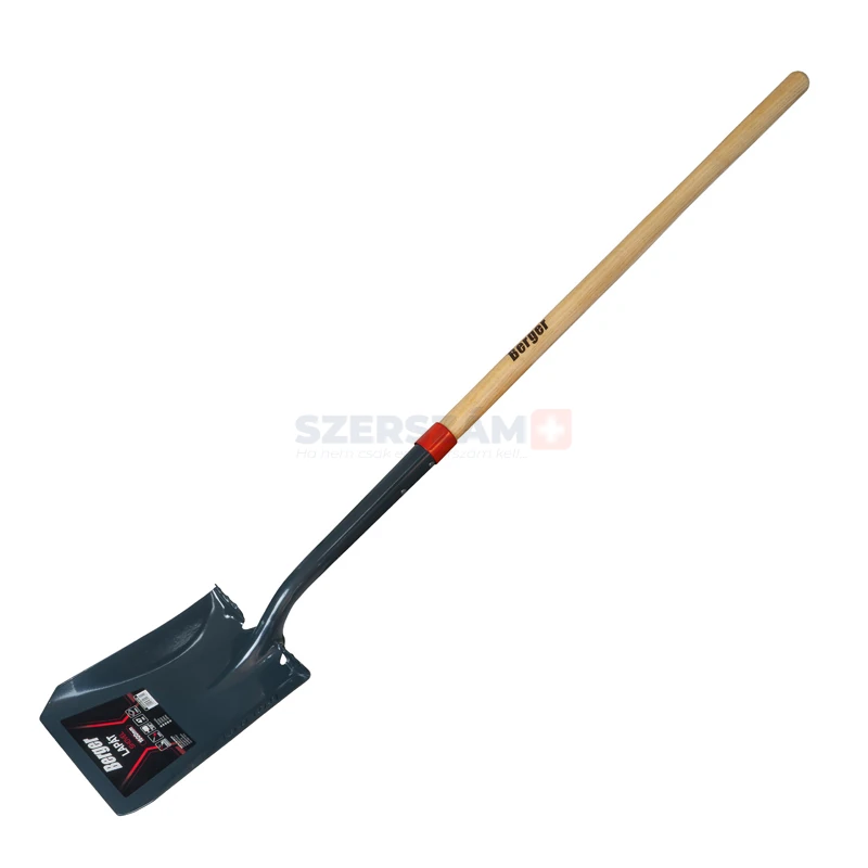 BERGER lapát hosszú keményfa nyéllel 2,80kg 1500mm