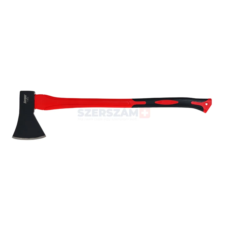 BERGER fejsze, üvegszálas gumírozott nyéllel 1,8kg 800mm