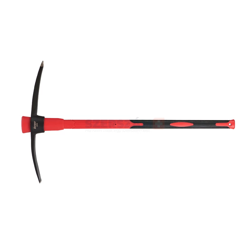 BERGER csákány, kovácsolt,hegyes-lapos, üvegszálas gumírozott nyéllel 2,0kg
