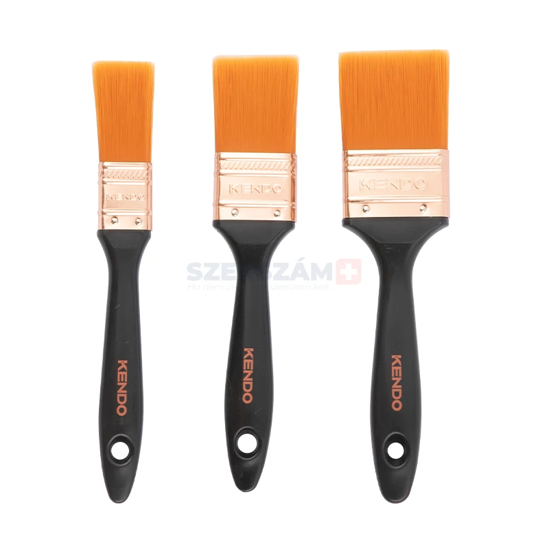 KENDO festőecset készlet 3r. 1"/25,4mm-2"/50,8mm No.46401