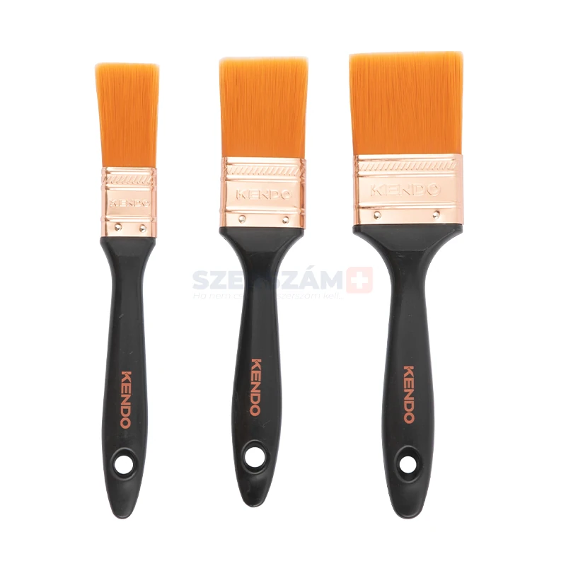 KENDO festőecset készlet 3r. 1"/25,4mm-2"/50,8mm No.46401