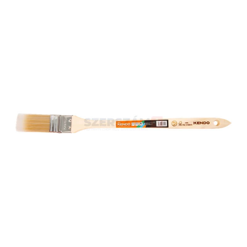 KENDO radiátor ecset, fa nyéllel 1,5"/38mm No.46215