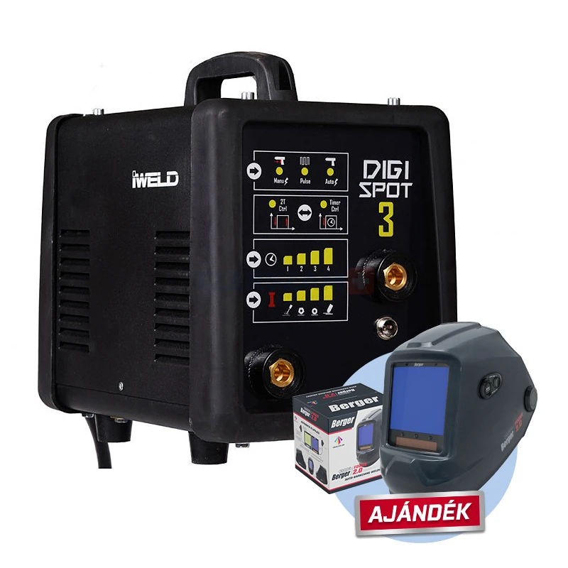 IWELD Digital Spotter hegesztő, javító gép 3000A  800DIGISPOTW