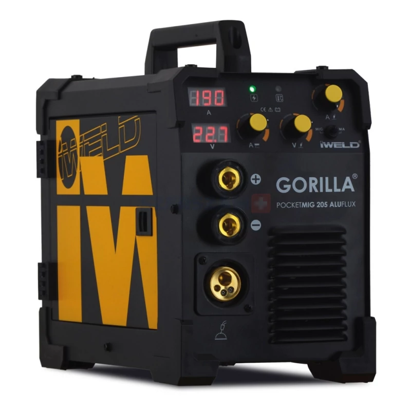 IWELD GORILLA Pocketmig 205 Aluflux hegesztő inverter 80POCMIG205