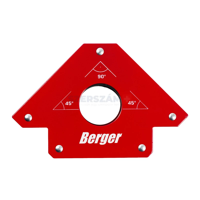 BERGER hegesztő mágnes 122x190x25mm 33kg