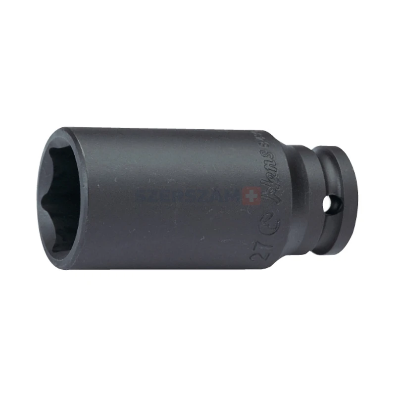 HANS 1/2" gépi hosszú dugókulcsfej 12x80mm CrMo 84300M12