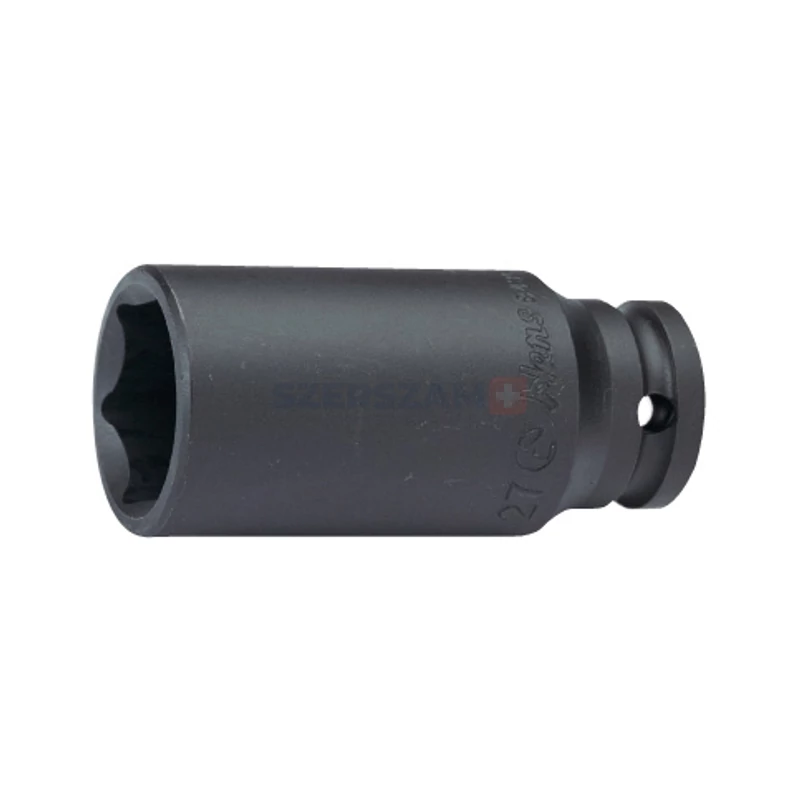 HANS 1/4" gépi hosszú dugókulcsfej 13x50mm CrMo 82300M13