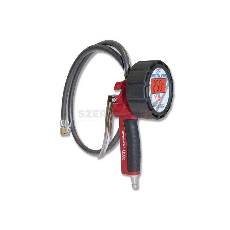 GAV digitális kerékfúvató pisztoly 0-12bar 100cm 60GD80