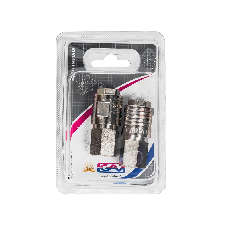 GAV gyorscsatlakozó, belső menetes 3/8˝ 112/A2 bliszter (2db)