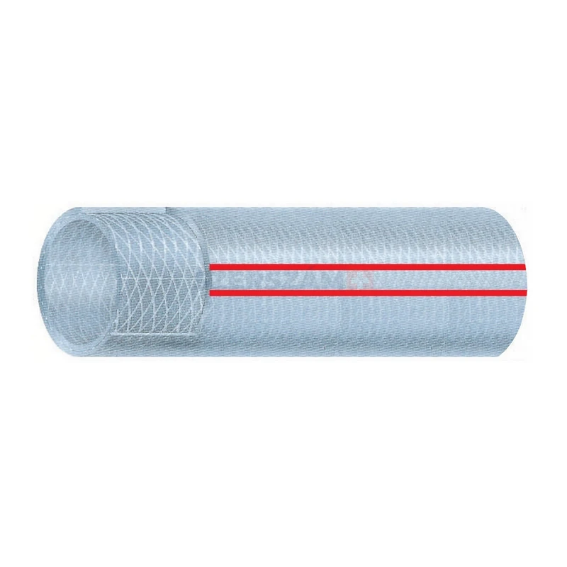 PVC szövetbetétes préslégtömlő d6/11mm