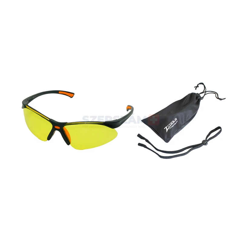 Z-TOOLS védőszemüveg 3r. sárga ZTP7599S