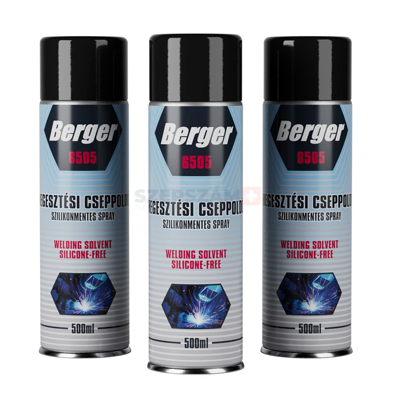 BERGER Hegesztési cseppoldó szilikonmentes spray 500ml No.6505