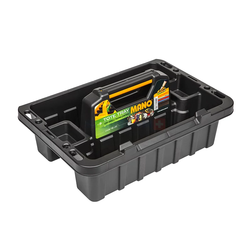 MANO szerszámtároló tálca 510x356x217 fekete TB-20