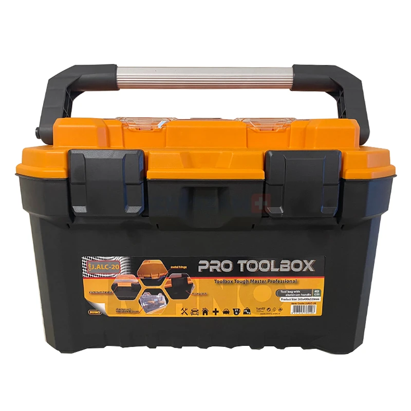 MANO Jumbo alu fogantyús szerszámkoffer 490x267x320 J.ALC-20