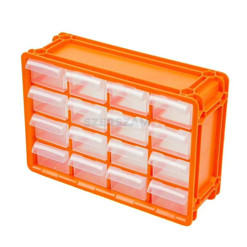 MANO 16 fiókos rendszerező 234x165x79 CB-01