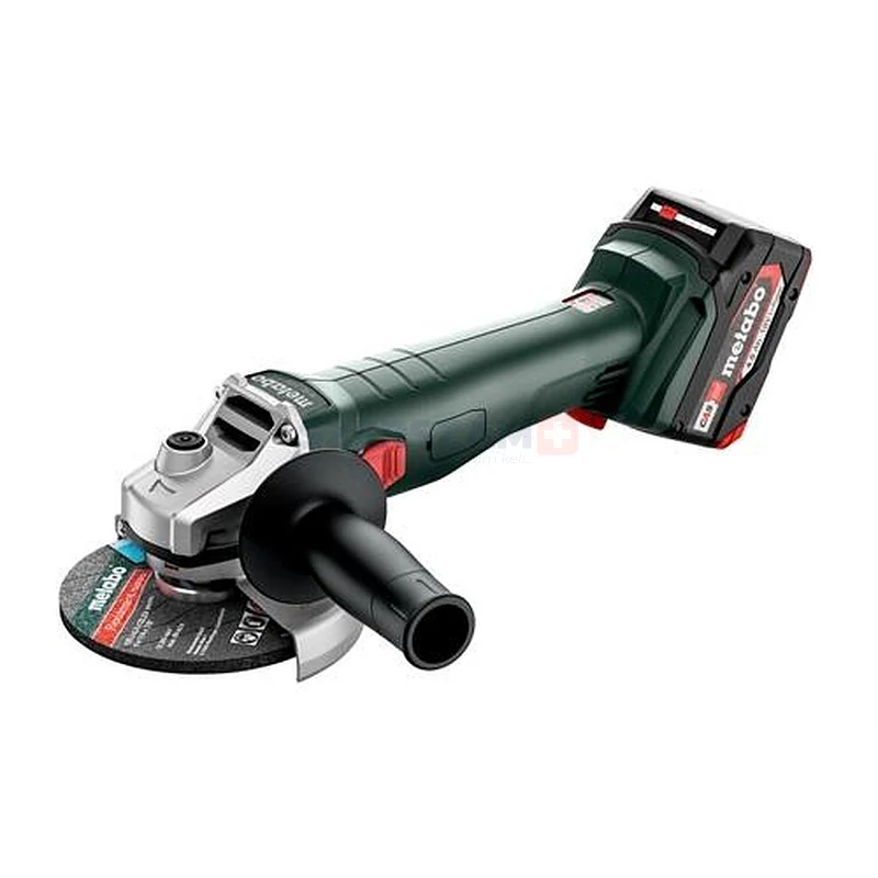 METABO W 18 7-125 akkus sarokcsiszoló 2x4,0Ah, ASC 55 töltő 602371510