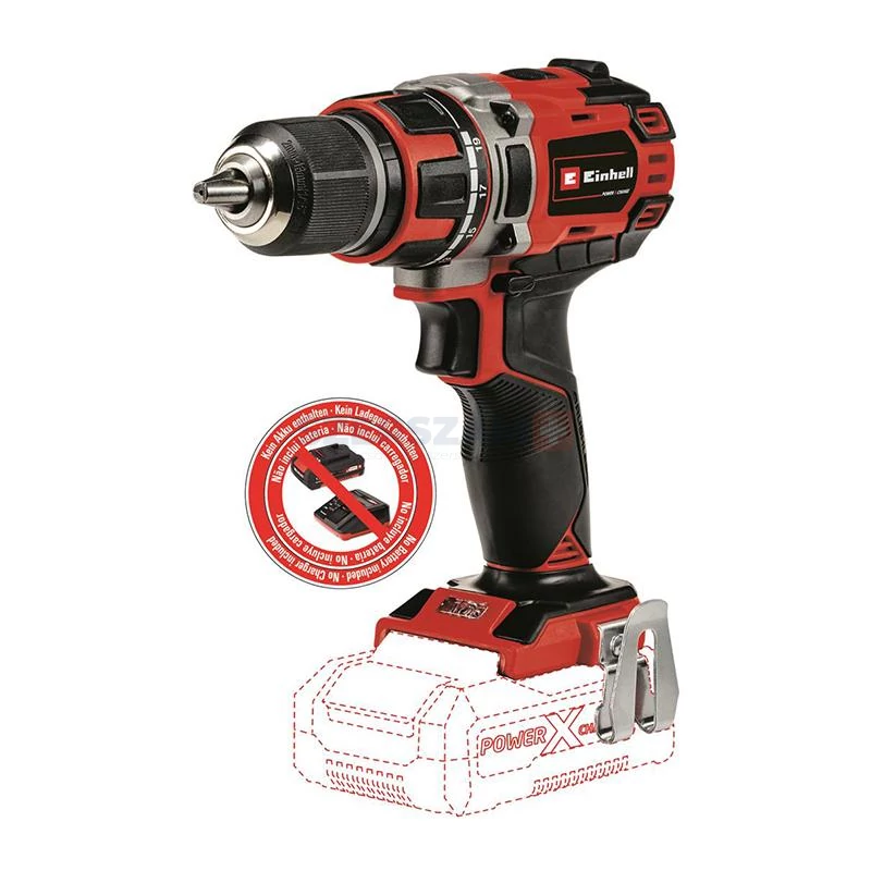 EINHELL TE-CD 18/50 Li BL - Solo akkus fúró-csavarozó 4513887