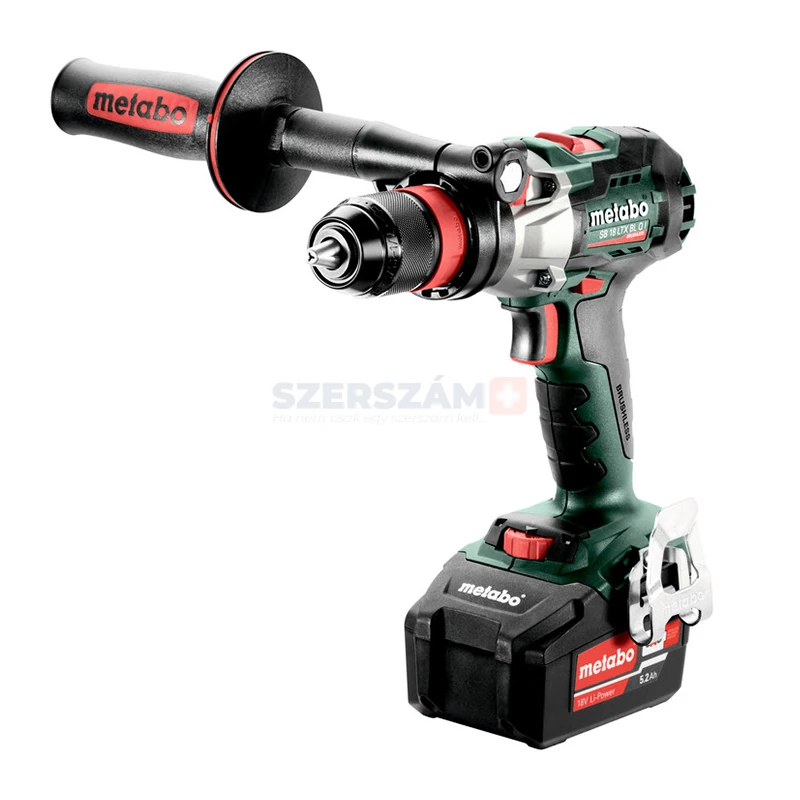 METABO SB 18 LTX BL Q I akkus ütvefúró-csavarozó 2x5,2Ah 602361650