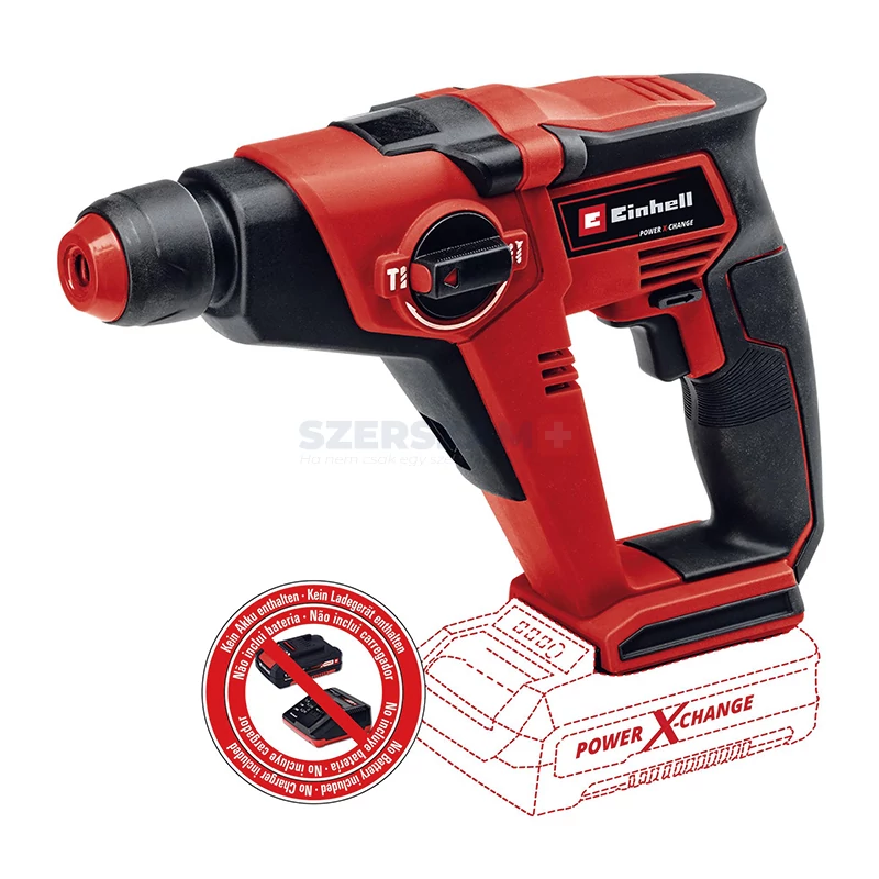 EINHELL TE HD 18/12 Li - Solo akkus fúrókalapács 4513970
