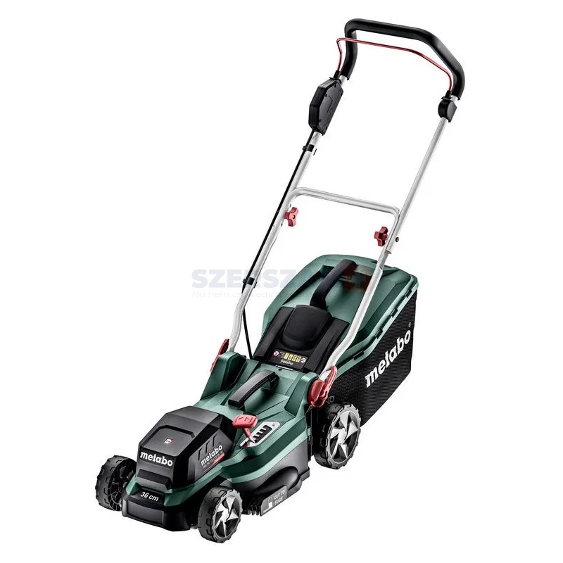 METABO RM 36-18 LTX BL 36 akkus fűnyíró 2 db 4,0 ah akku+ töltő