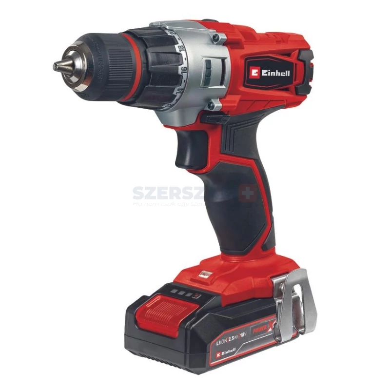 EINHELL TE-CD 18/2 Li +39 1x2,5Ah akkus fúró-csavarozó 4514219