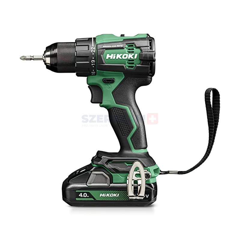 HIKOKI DS18DE-WHZ Akkus fúró-csavarozó 2x4,0Ah BSL1840MA HSC