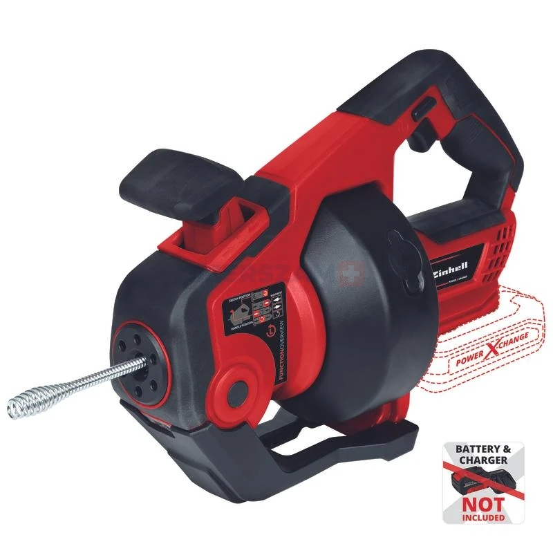 EINHELL TE-DA 18/760 Li-Solo akkus csőtisztító 4514160