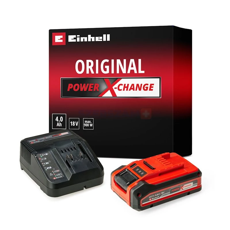EINHELL 4,0 Ah PLUS Power X-Change Starter-Kit akku+töltő 4512159