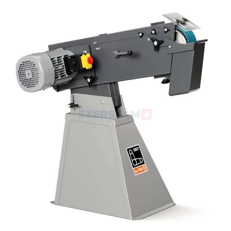 Fein Grit GIS 75 szalagcsiszoló gép lábazattal