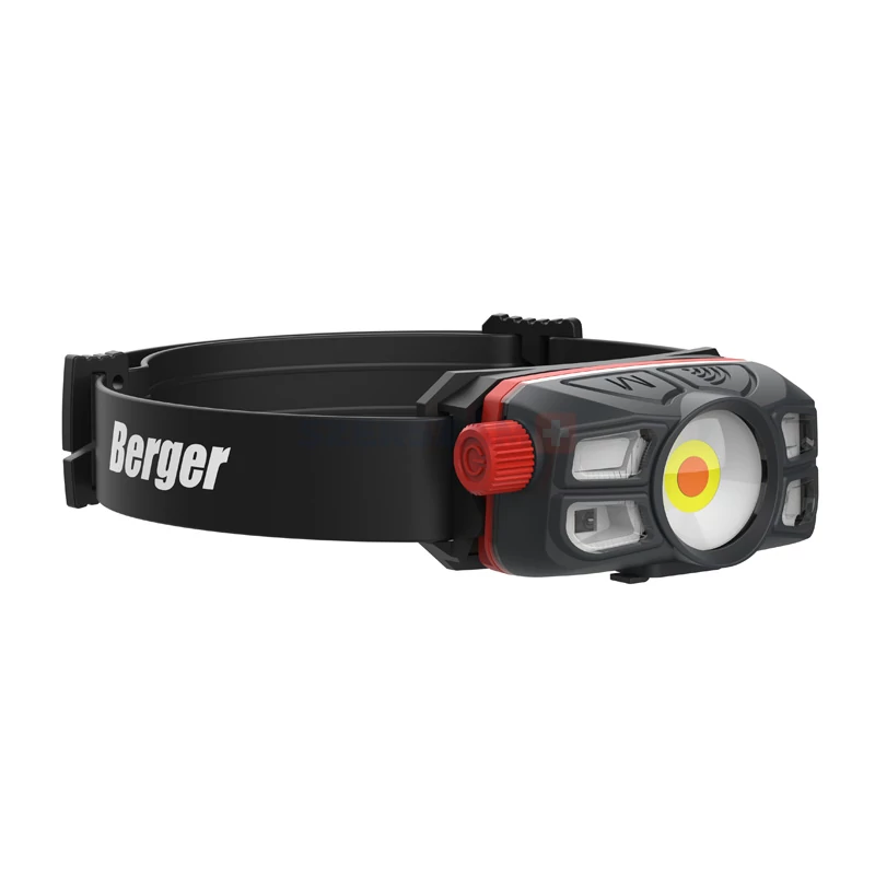 BERGER Head Pro 400-3CL akkus fejlámpa Li-Ion IP67