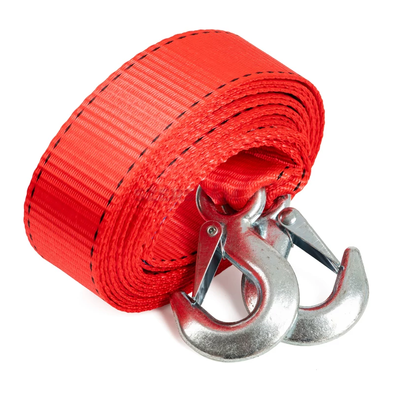 BERGER vontató heveder 4mx50mm/2800kg 2db kovácsolt kampóval