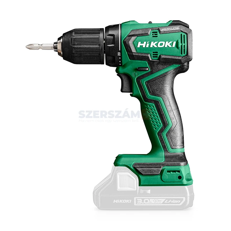 HIKOKI DS18DD-BASIC-HSC akkus fúró-csavarbehajtó 55Nm