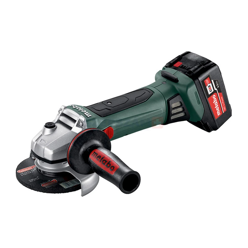 METABO W18LTX 125 Set akkus sarokcsiszoló + koffer 2x4,0Ah 602174610