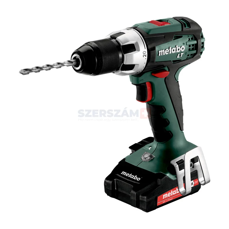 METABO BS 18 LT Compact 2x2,0 Ah fúró-csavarozó 602102530