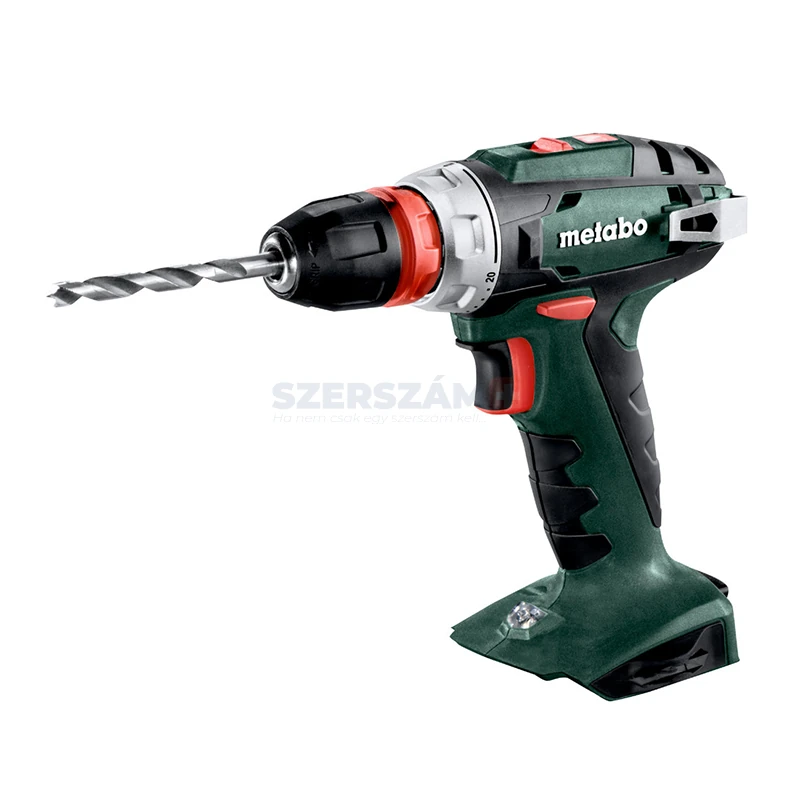 METABO BS 18 Quick akkus fúrócsavarozó alapgép  + metaBOX145 (602217840)