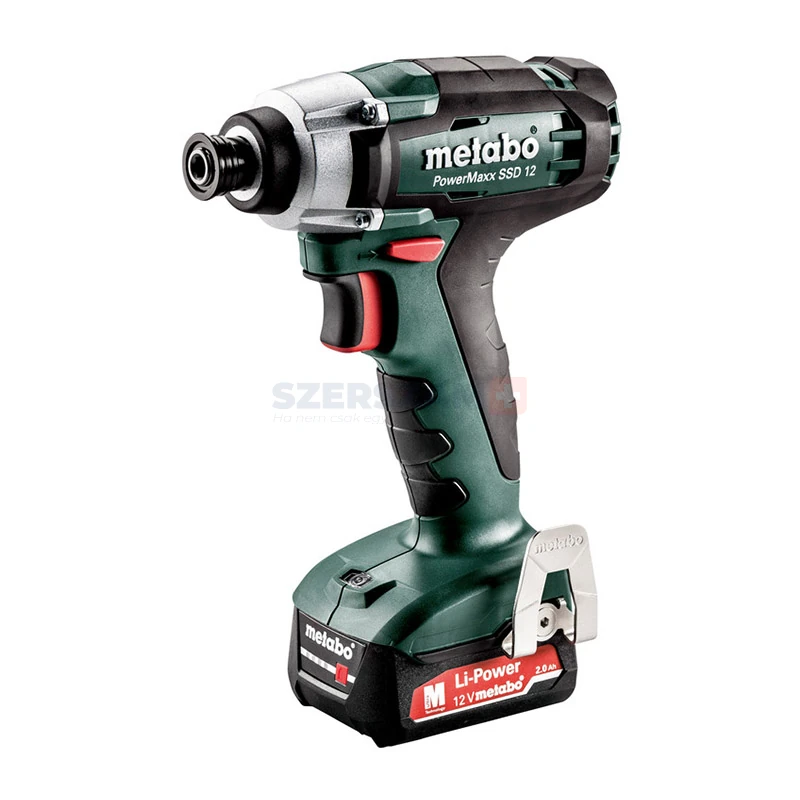 METABO PowerMaxx SSD12 akkus ütvefúró-csavarozó 12V 2x2,0Ah 601114500
