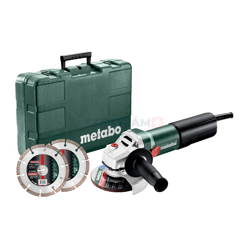 METABO WEQ 1400-125 sarokcsiszoló + koffer 600347510
